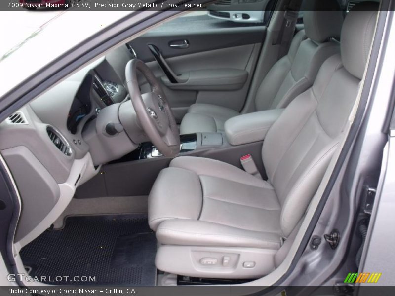 Precision Gray Metallic / Frost Leather 2009 Nissan Maxima 3.5 SV