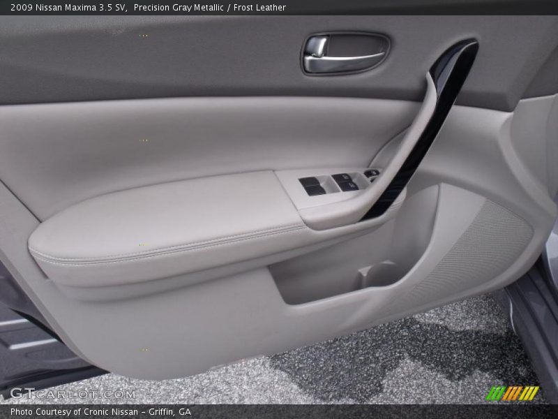Precision Gray Metallic / Frost Leather 2009 Nissan Maxima 3.5 SV