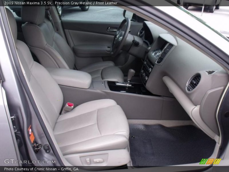 Precision Gray Metallic / Frost Leather 2009 Nissan Maxima 3.5 SV