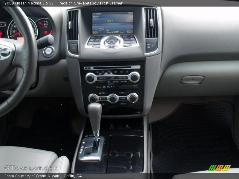 Precision Gray Metallic / Frost Leather 2009 Nissan Maxima 3.5 SV