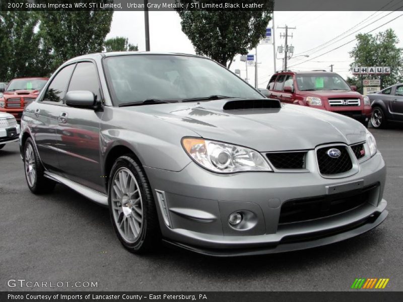 Front 3/4 View of 2007 Impreza WRX STi Limited