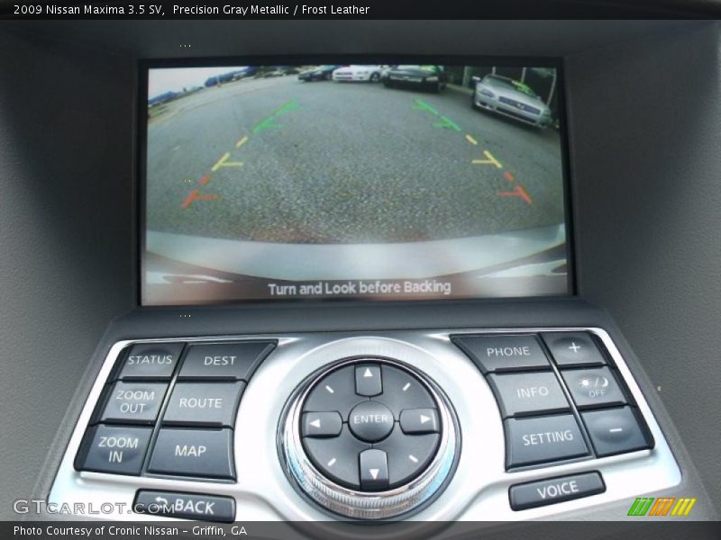 Precision Gray Metallic / Frost Leather 2009 Nissan Maxima 3.5 SV