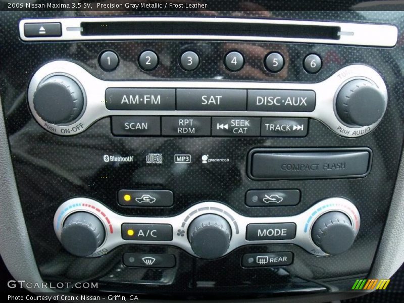 Precision Gray Metallic / Frost Leather 2009 Nissan Maxima 3.5 SV
