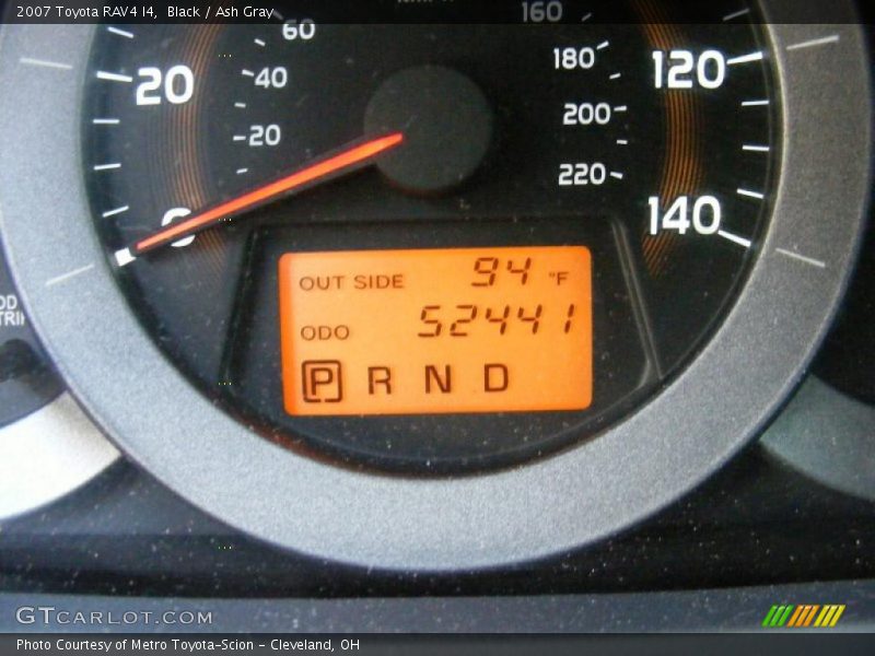 Black / Ash Gray 2007 Toyota RAV4 I4