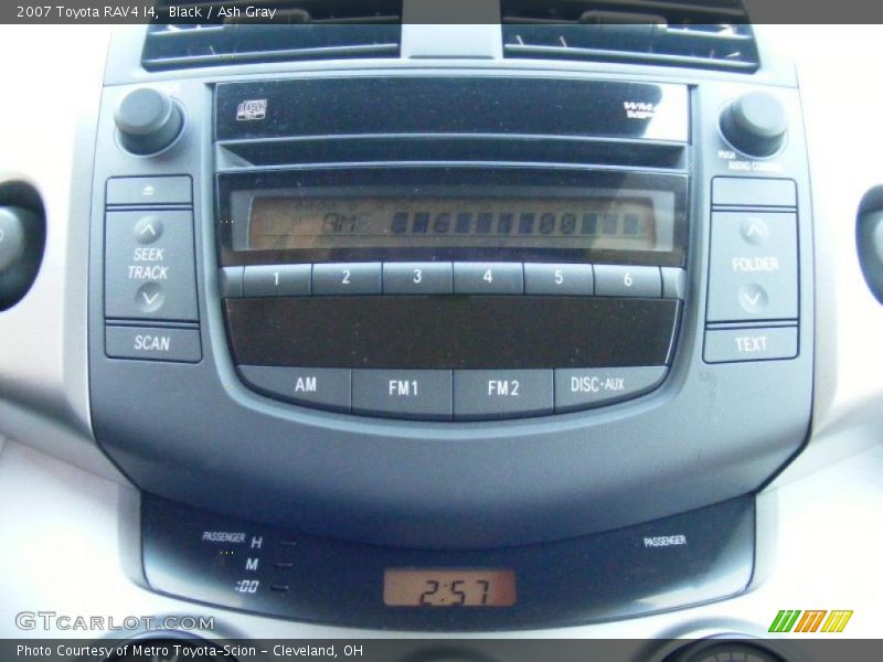 Black / Ash Gray 2007 Toyota RAV4 I4
