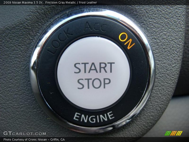 Precision Gray Metallic / Frost Leather 2009 Nissan Maxima 3.5 SV
