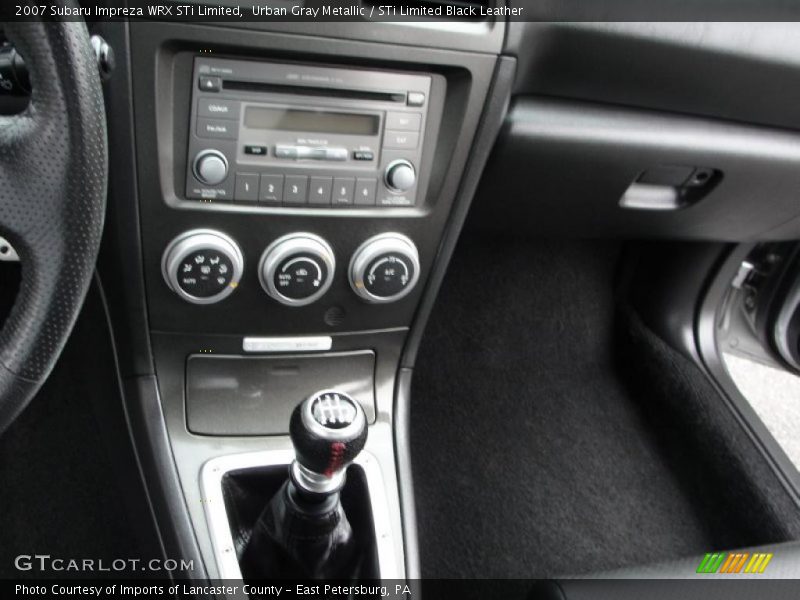 Urban Gray Metallic / STi Limited Black Leather 2007 Subaru Impreza WRX STi Limited