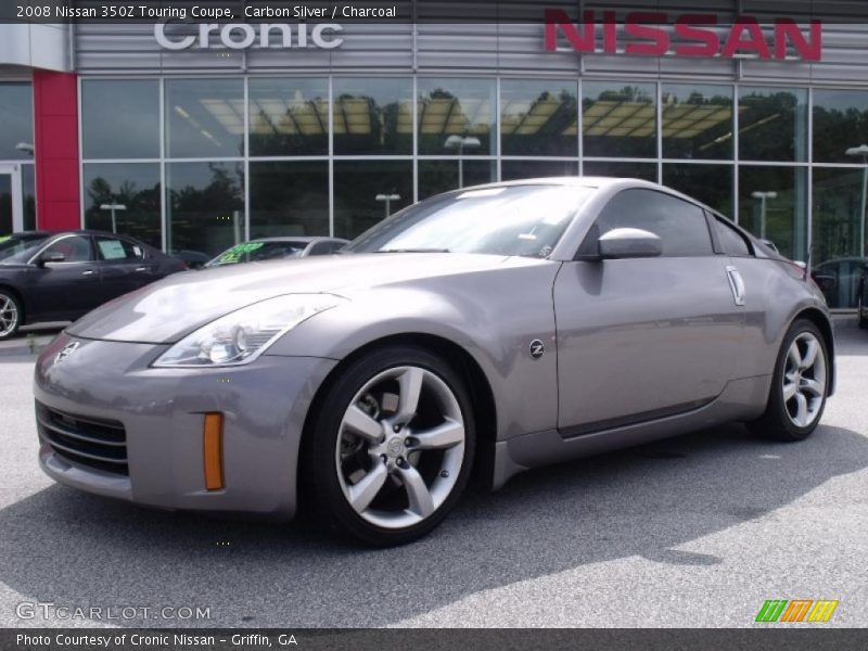 Carbon Silver / Charcoal 2008 Nissan 350Z Touring Coupe