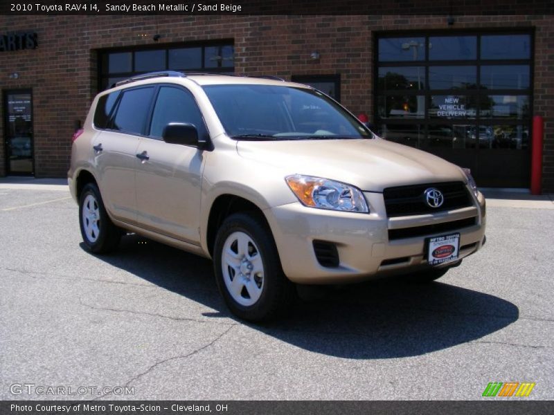 Sandy Beach Metallic / Sand Beige 2010 Toyota RAV4 I4