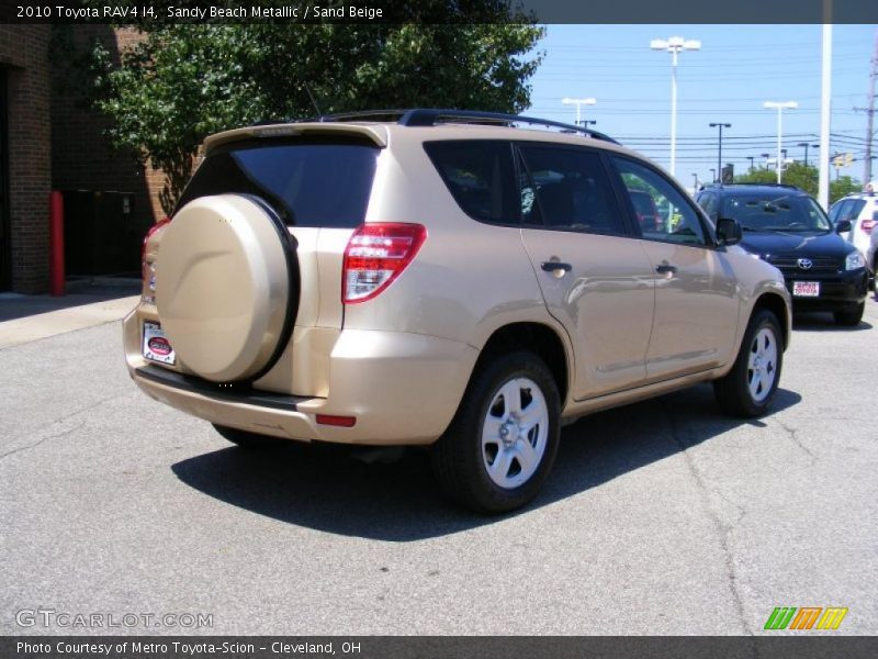 Sandy Beach Metallic / Sand Beige 2010 Toyota RAV4 I4