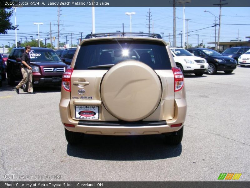 Sandy Beach Metallic / Sand Beige 2010 Toyota RAV4 I4