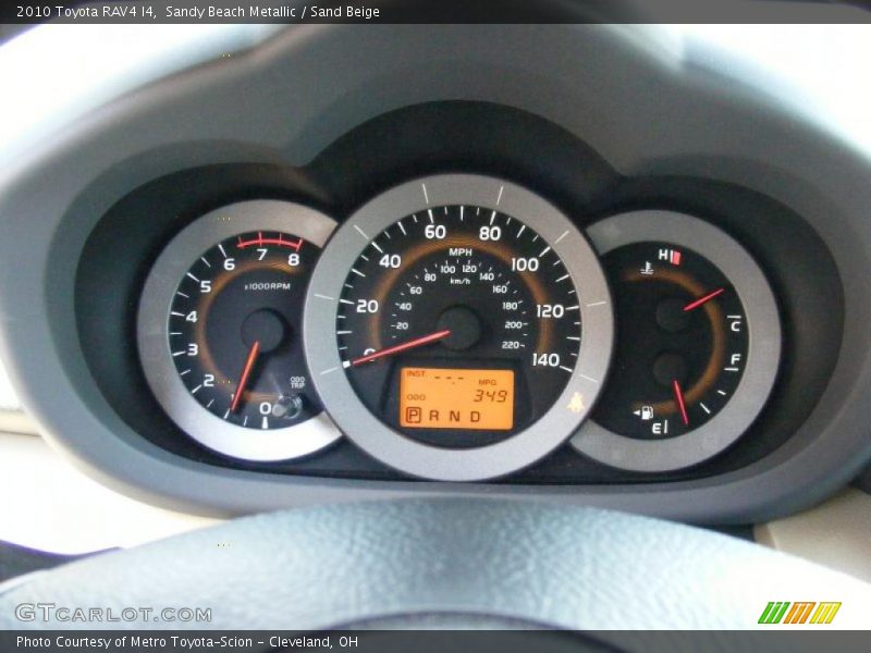 Sandy Beach Metallic / Sand Beige 2010 Toyota RAV4 I4