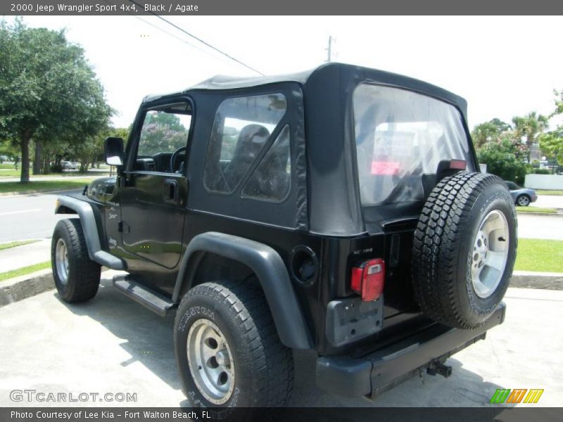 Black / Agate 2000 Jeep Wrangler Sport 4x4