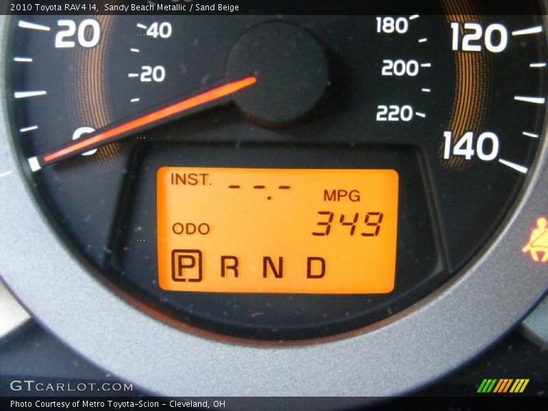 Sandy Beach Metallic / Sand Beige 2010 Toyota RAV4 I4