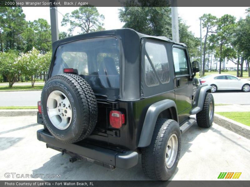 Black / Agate 2000 Jeep Wrangler Sport 4x4