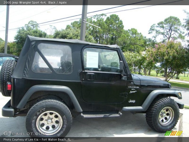 Black / Agate 2000 Jeep Wrangler Sport 4x4