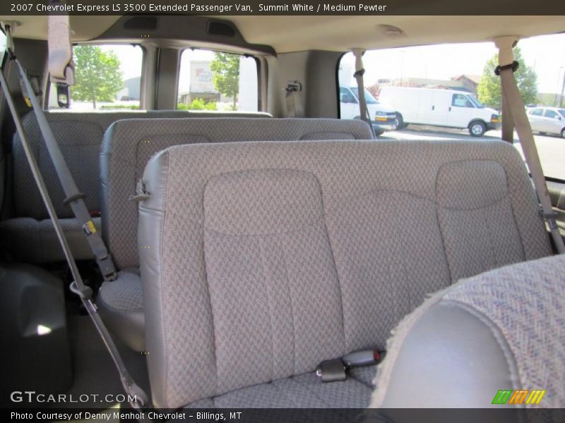 Summit White / Medium Pewter 2007 Chevrolet Express LS 3500 Extended Passenger Van