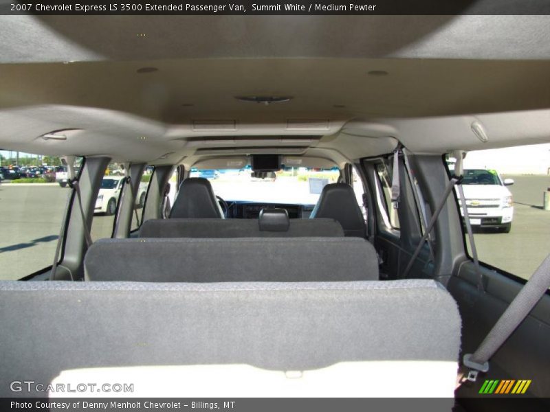 Summit White / Medium Pewter 2007 Chevrolet Express LS 3500 Extended Passenger Van