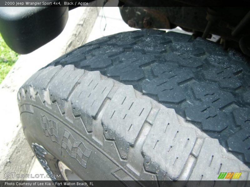 Black / Agate 2000 Jeep Wrangler Sport 4x4