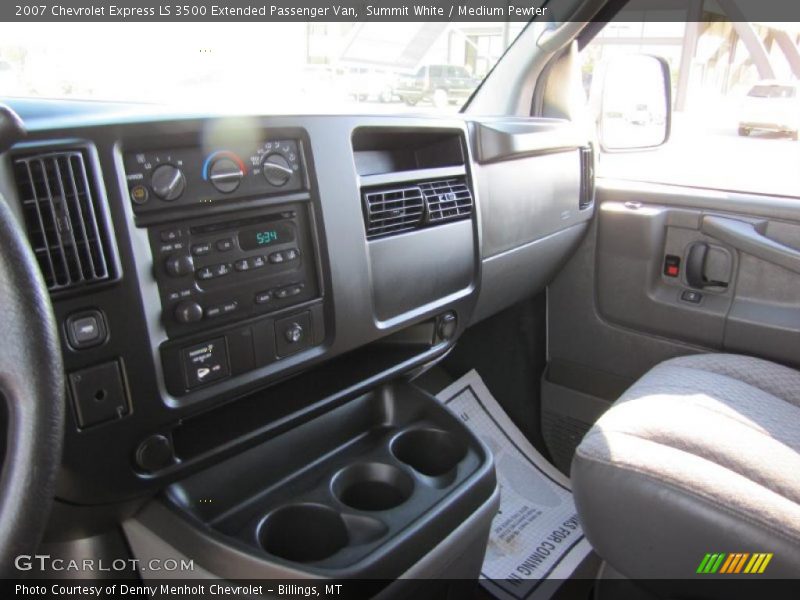 Summit White / Medium Pewter 2007 Chevrolet Express LS 3500 Extended Passenger Van