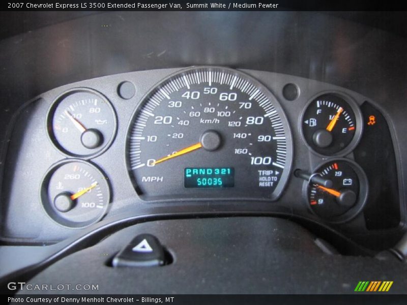 Summit White / Medium Pewter 2007 Chevrolet Express LS 3500 Extended Passenger Van