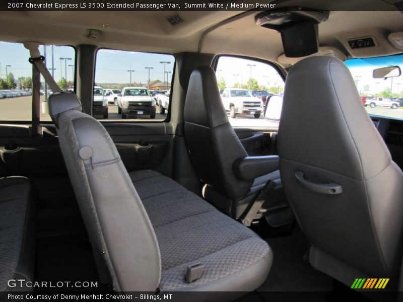 Summit White / Medium Pewter 2007 Chevrolet Express LS 3500 Extended Passenger Van