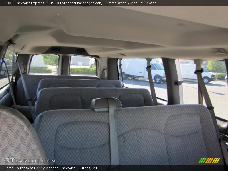 Summit White / Medium Pewter 2007 Chevrolet Express LS 3500 Extended Passenger Van