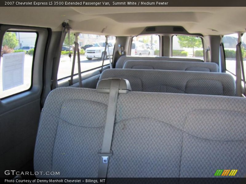 Summit White / Medium Pewter 2007 Chevrolet Express LS 3500 Extended Passenger Van