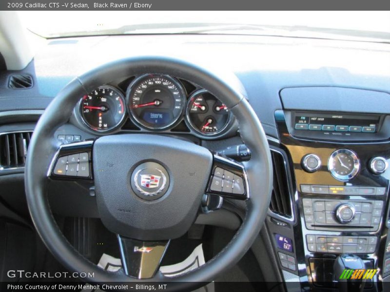 Black Raven / Ebony 2009 Cadillac CTS -V Sedan