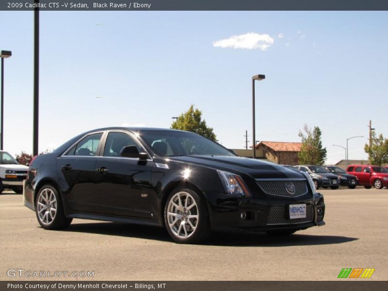 Black Raven / Ebony 2009 Cadillac CTS -V Sedan