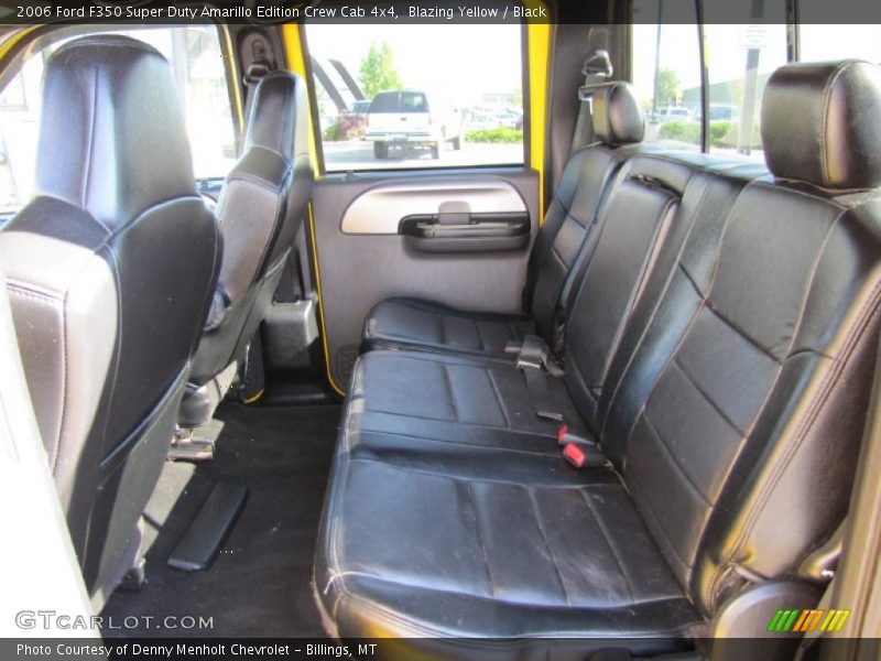Blazing Yellow / Black 2006 Ford F350 Super Duty Amarillo Edition Crew Cab 4x4