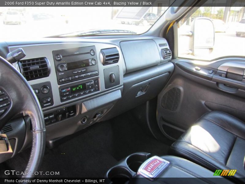 Blazing Yellow / Black 2006 Ford F350 Super Duty Amarillo Edition Crew Cab 4x4