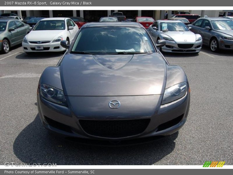Galaxy Gray Mica / Black 2007 Mazda RX-8 Sport