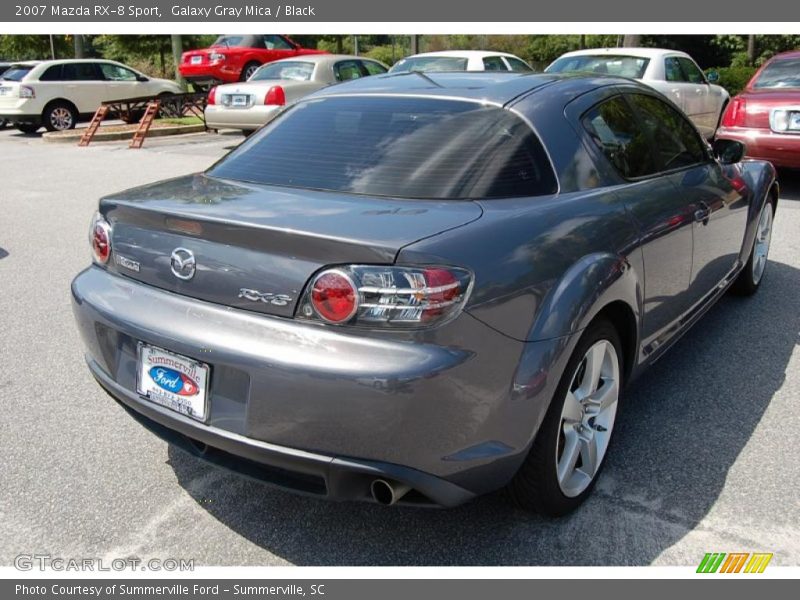 Galaxy Gray Mica / Black 2007 Mazda RX-8 Sport