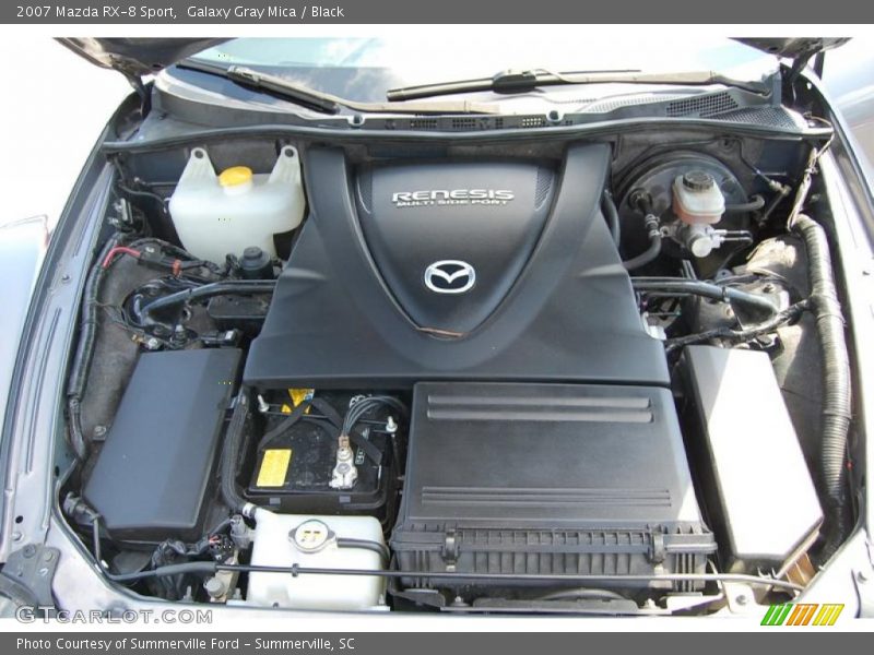 Galaxy Gray Mica / Black 2007 Mazda RX-8 Sport