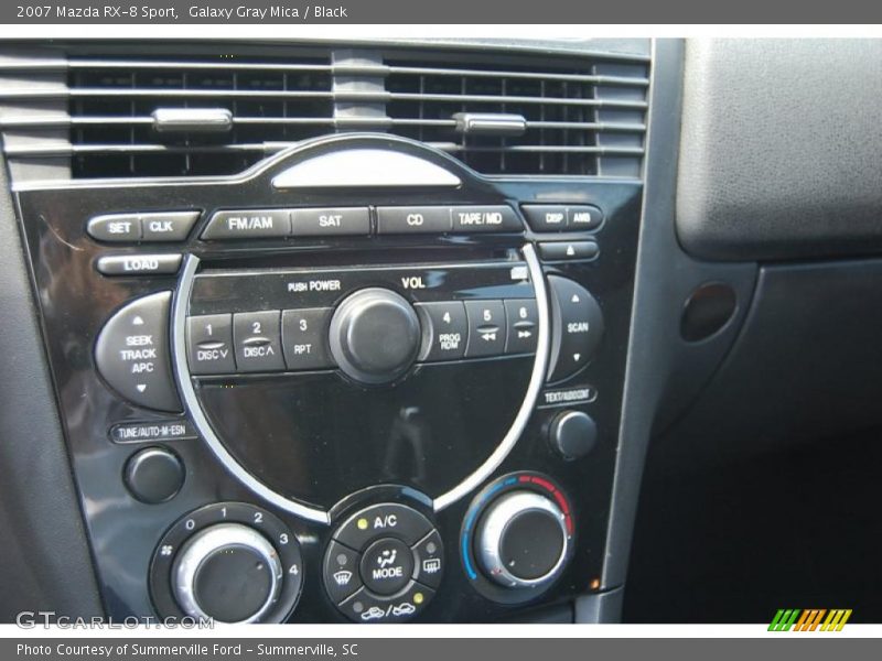 Galaxy Gray Mica / Black 2007 Mazda RX-8 Sport