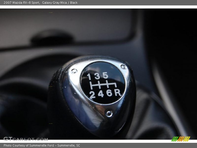 Galaxy Gray Mica / Black 2007 Mazda RX-8 Sport