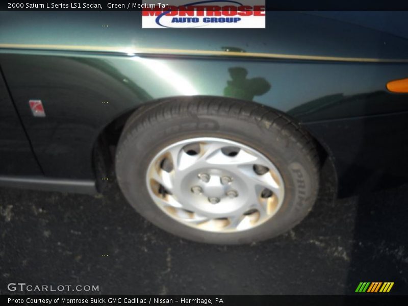 Green / Medium Tan 2000 Saturn L Series LS1 Sedan