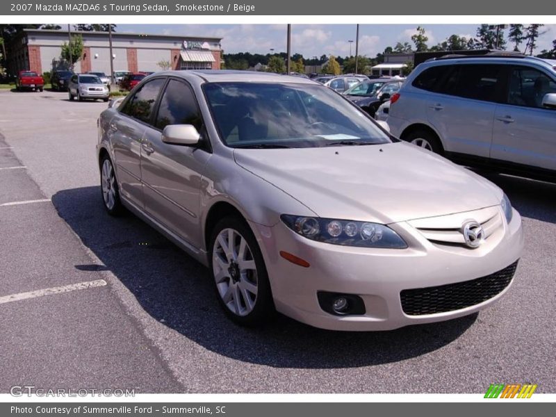 Smokestone / Beige 2007 Mazda MAZDA6 s Touring Sedan