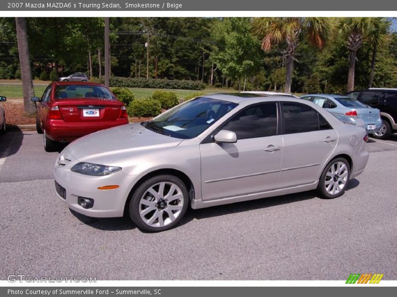 Smokestone / Beige 2007 Mazda MAZDA6 s Touring Sedan