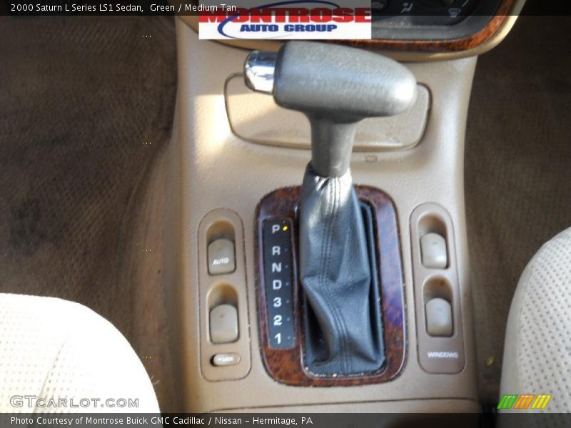 Green / Medium Tan 2000 Saturn L Series LS1 Sedan