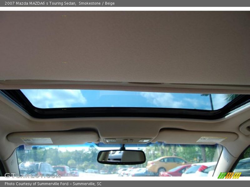 Smokestone / Beige 2007 Mazda MAZDA6 s Touring Sedan