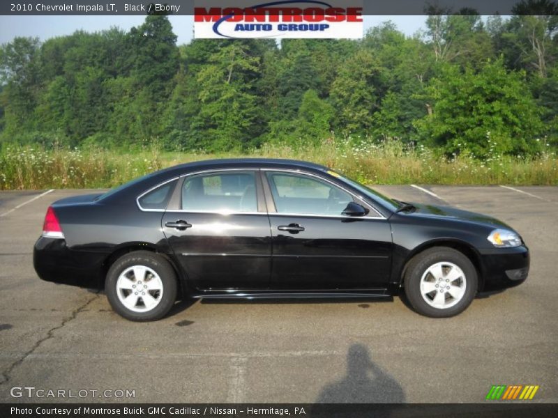 Black / Ebony 2010 Chevrolet Impala LT