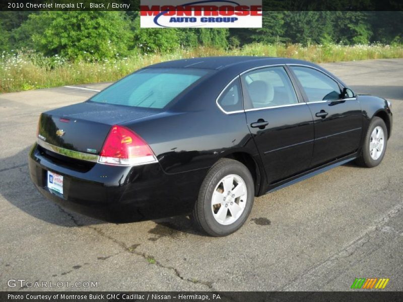 Black / Ebony 2010 Chevrolet Impala LT