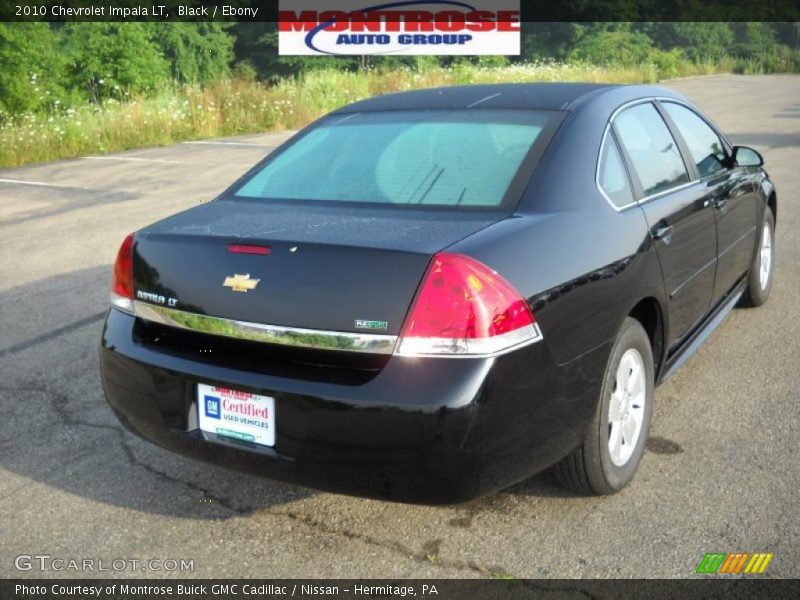 Black / Ebony 2010 Chevrolet Impala LT