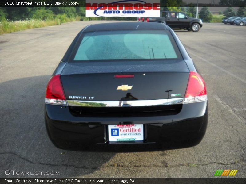 Black / Ebony 2010 Chevrolet Impala LT