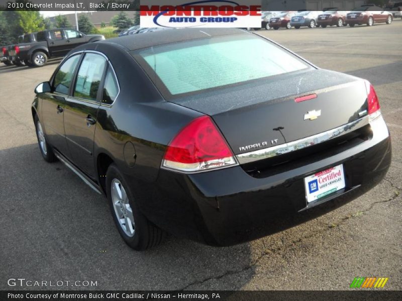 Black / Ebony 2010 Chevrolet Impala LT