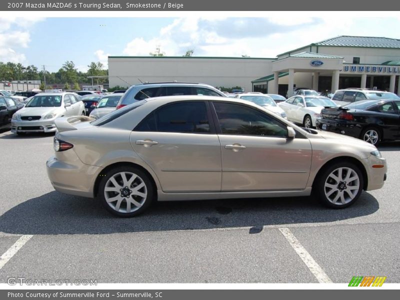 Smokestone / Beige 2007 Mazda MAZDA6 s Touring Sedan