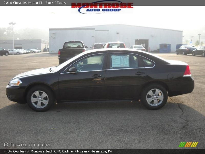 Black / Ebony 2010 Chevrolet Impala LT