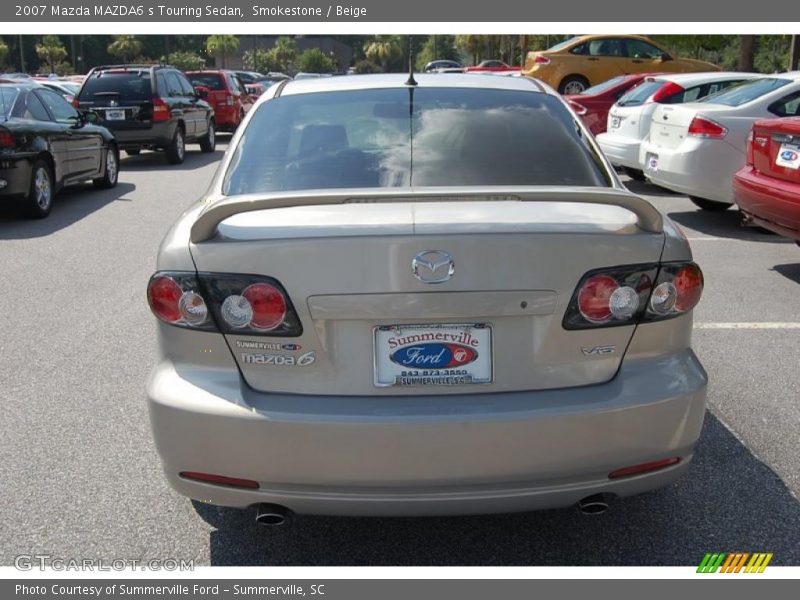 Smokestone / Beige 2007 Mazda MAZDA6 s Touring Sedan